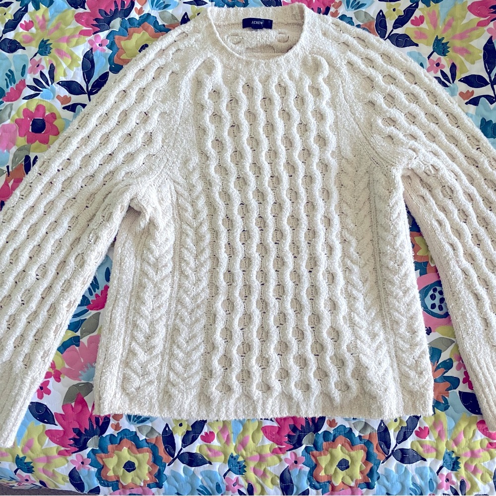 J. Crew Cozy, Wide Sleeved Women’s Sweater